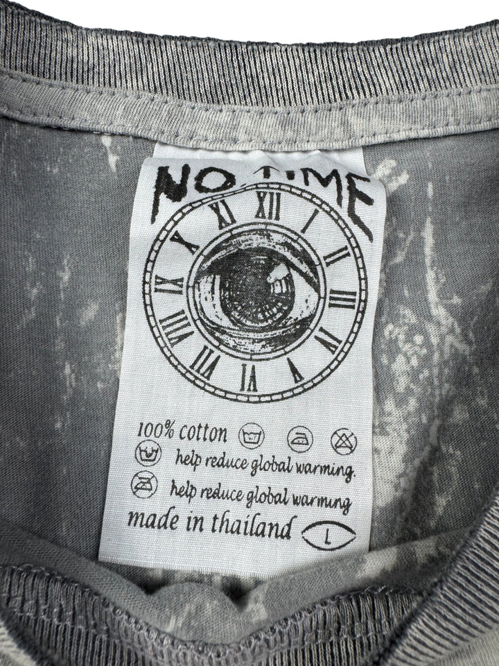 No Time Graphic T-Shirt - L - Think Vintage ltd