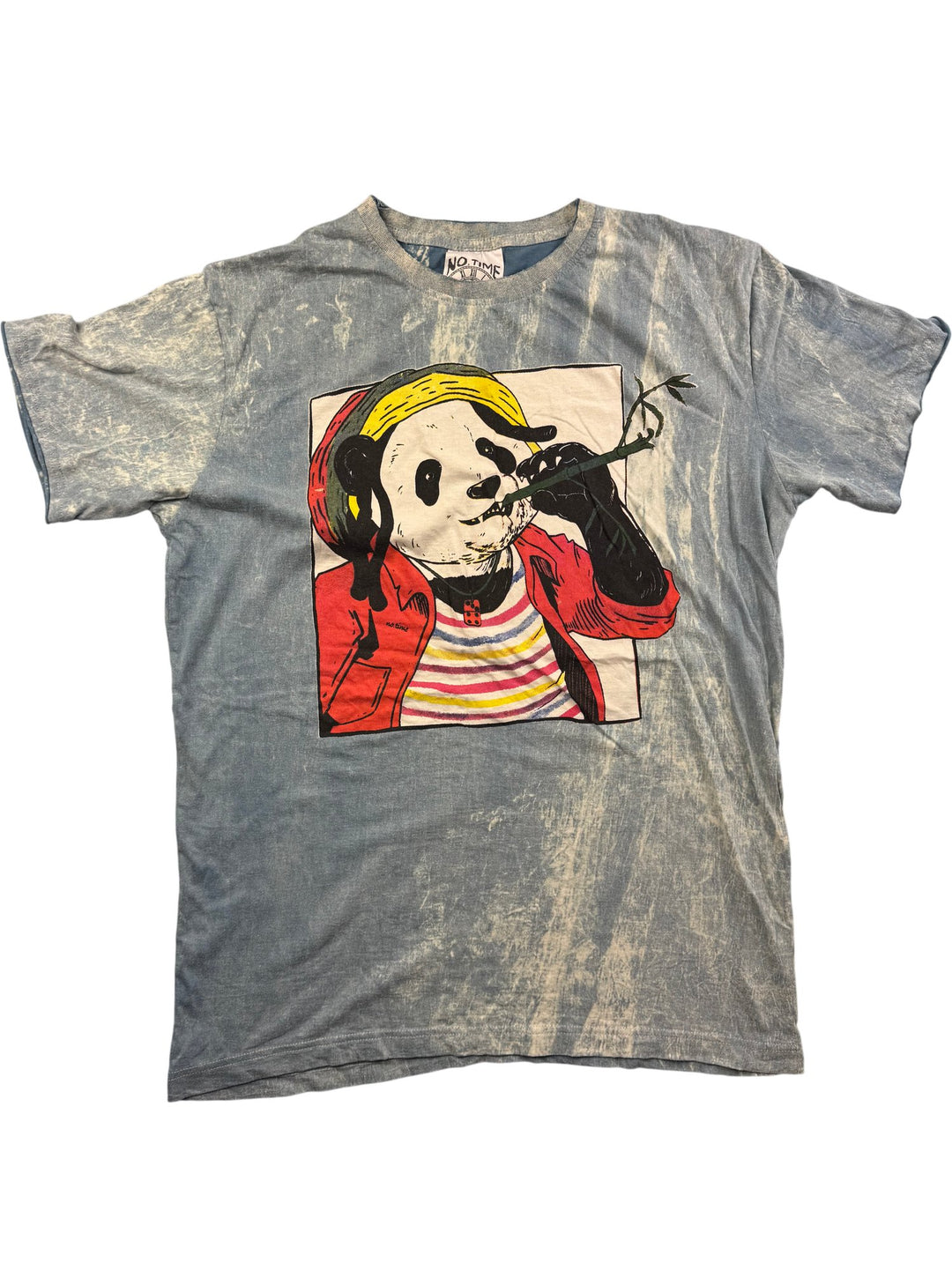 No Time Graphic T-Shirt - M - Think Vintage ltd