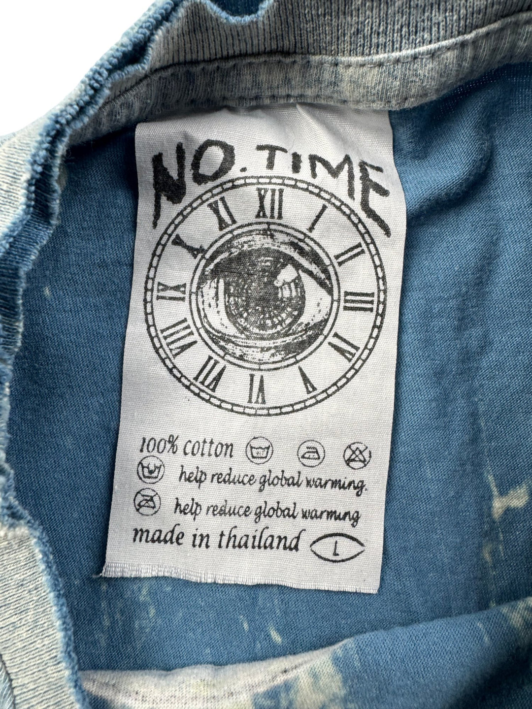 No Time Graphic T-Shirt - M - Think Vintage ltd