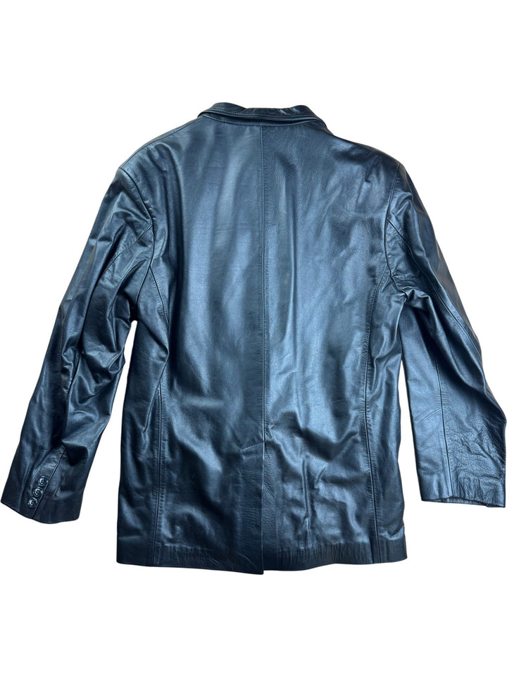 Oakleaf Hand Tailored Leather Jacket - M/L - Think Vintage ltd