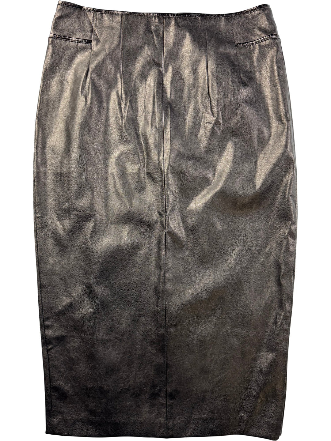 Oasis Black Pencil Skirt - W28 - Think Vintage ltd