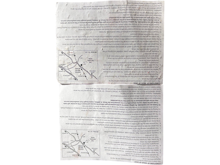 Oasis Concert Tickets National Bowl Milton Keynes July 2005 Collectible - Think Vintage