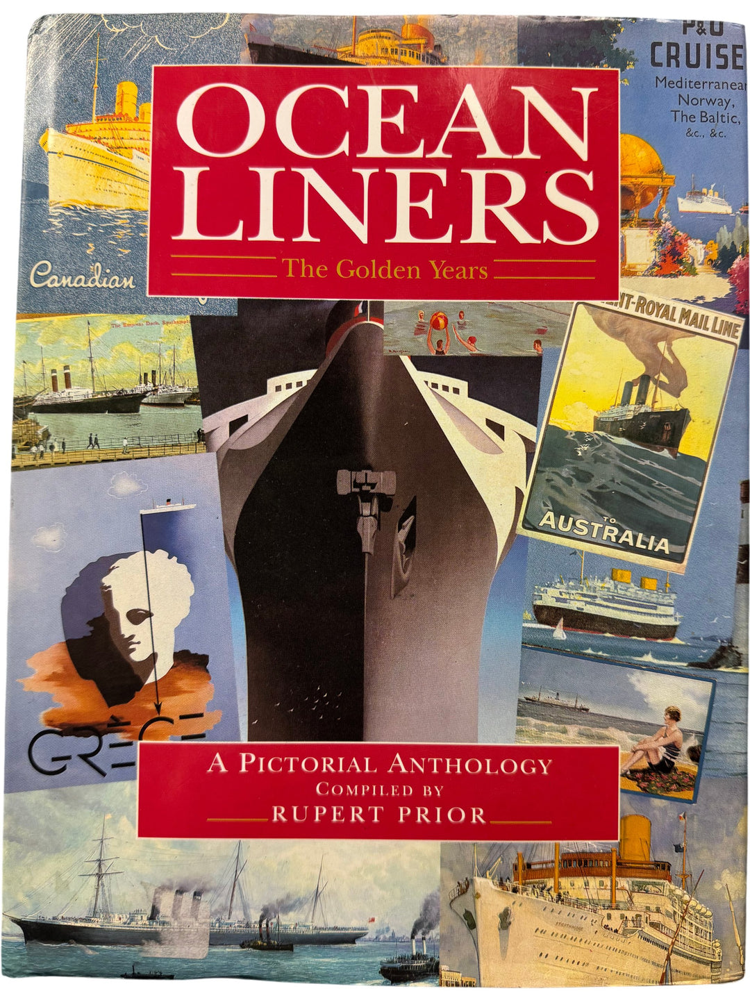 Ocean Liners The Golden Years Book - Think Vintage