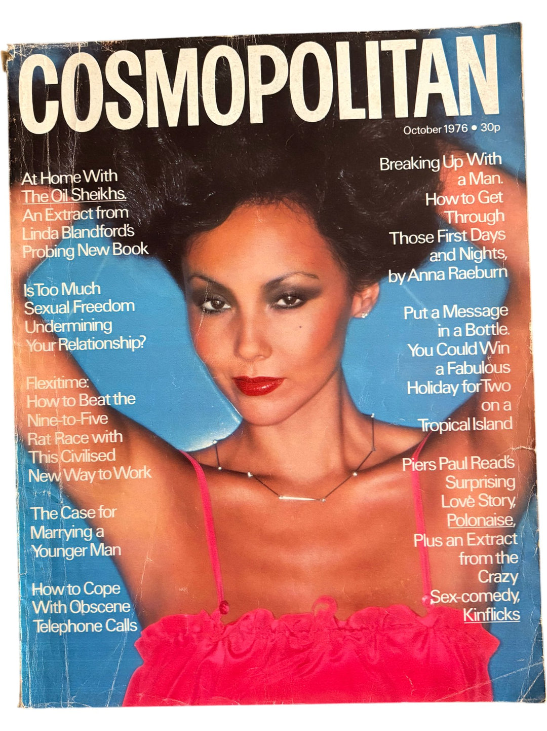 October 1976 Cosmopolitan Magazine - Think Vintage ltd