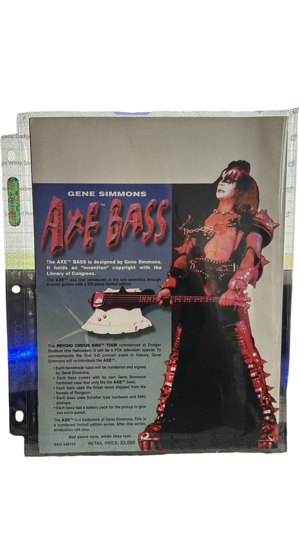 Official KISS Magazine 1998/99 - Think Vintage ltd