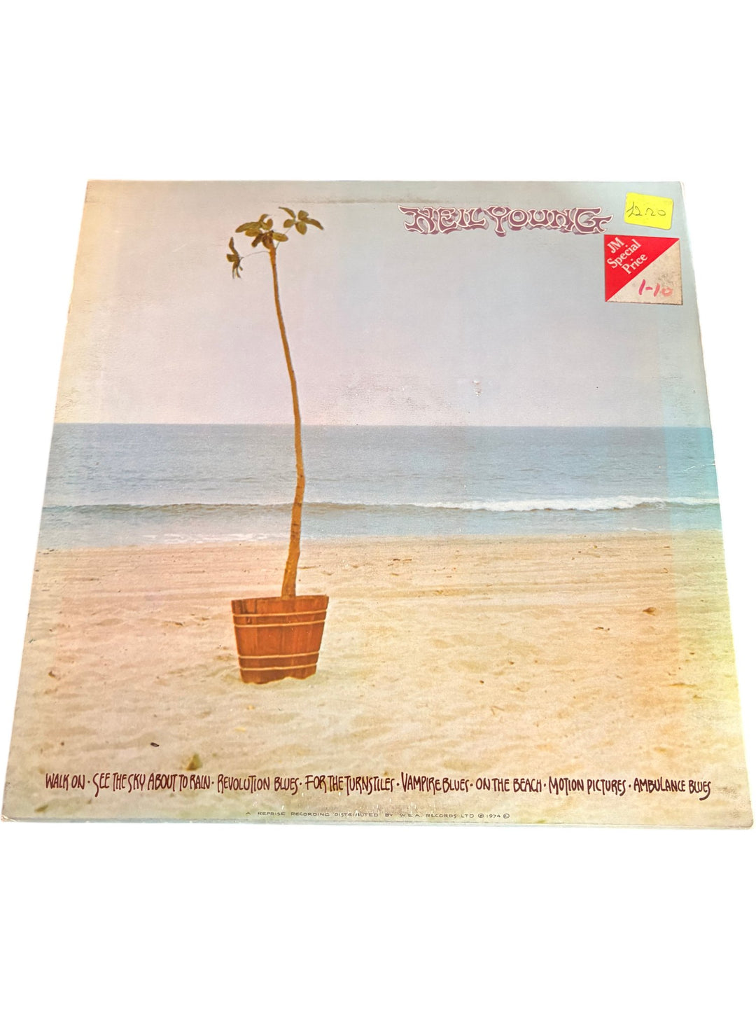 On The Beach Vinyl Record - Good - Think Vintage ltd
