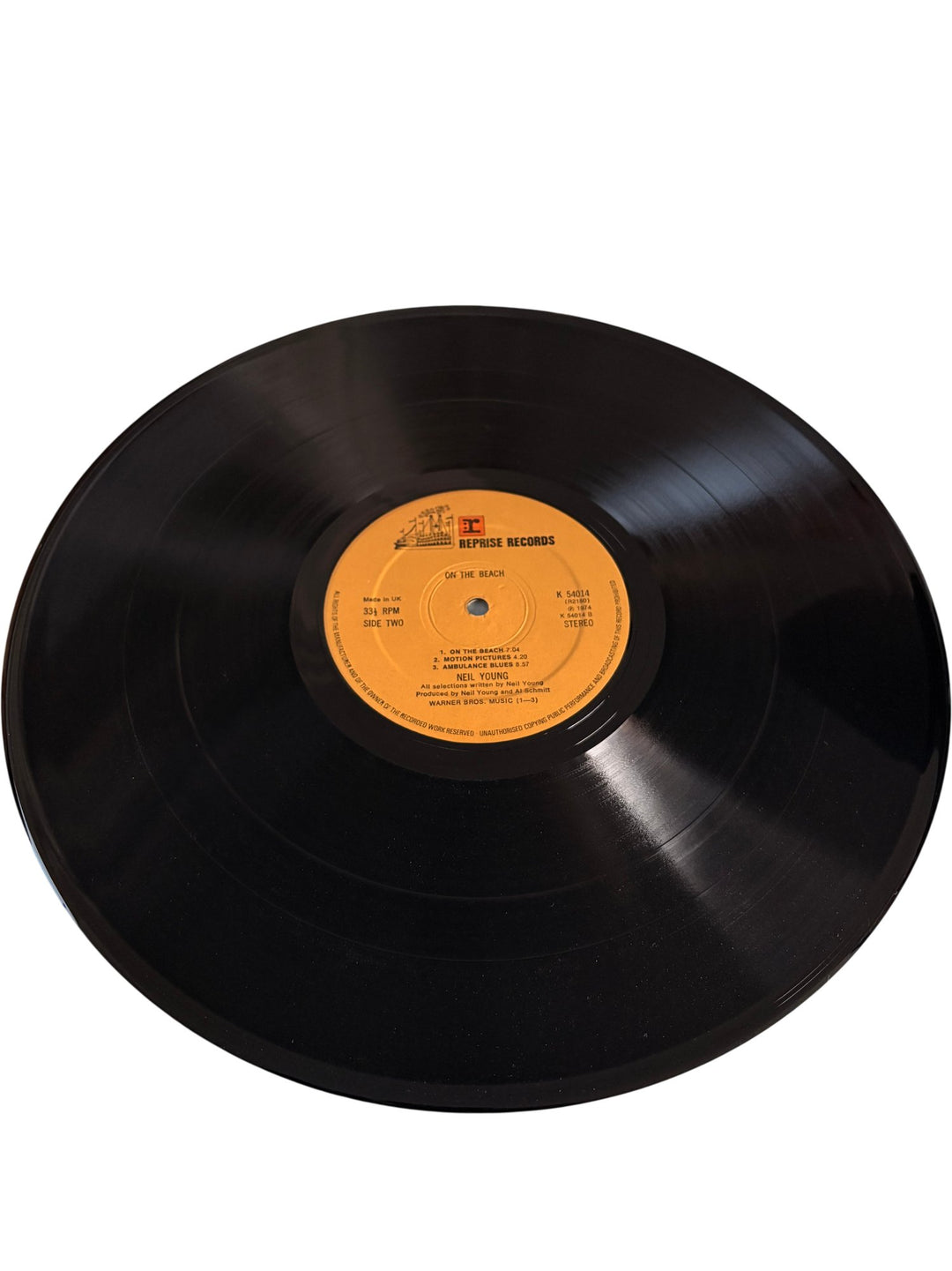 On The Beach Vinyl Record - Good - Think Vintage ltd