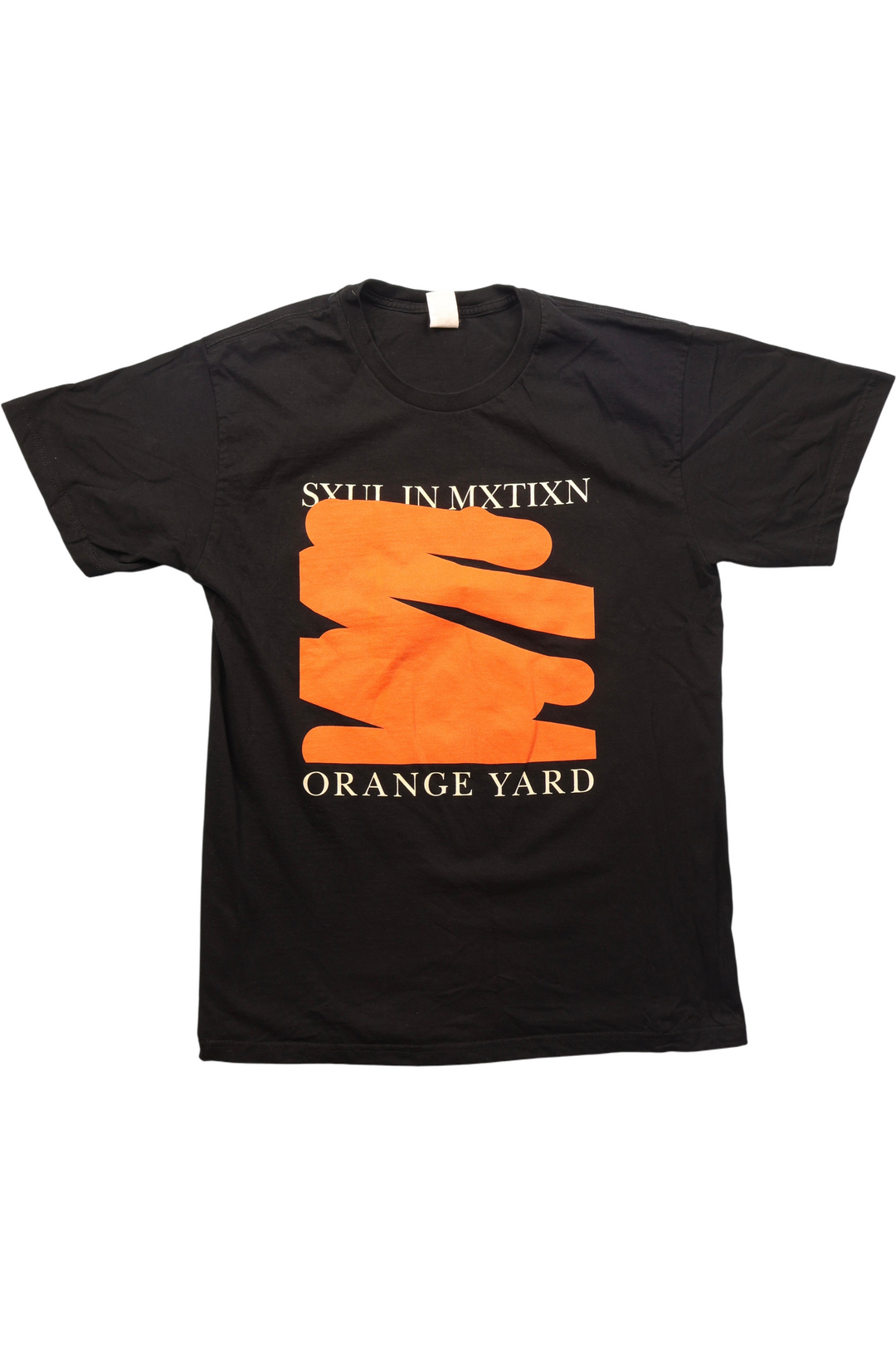 Orange Yard Graphic T-Shirt - XL - Think Vintage