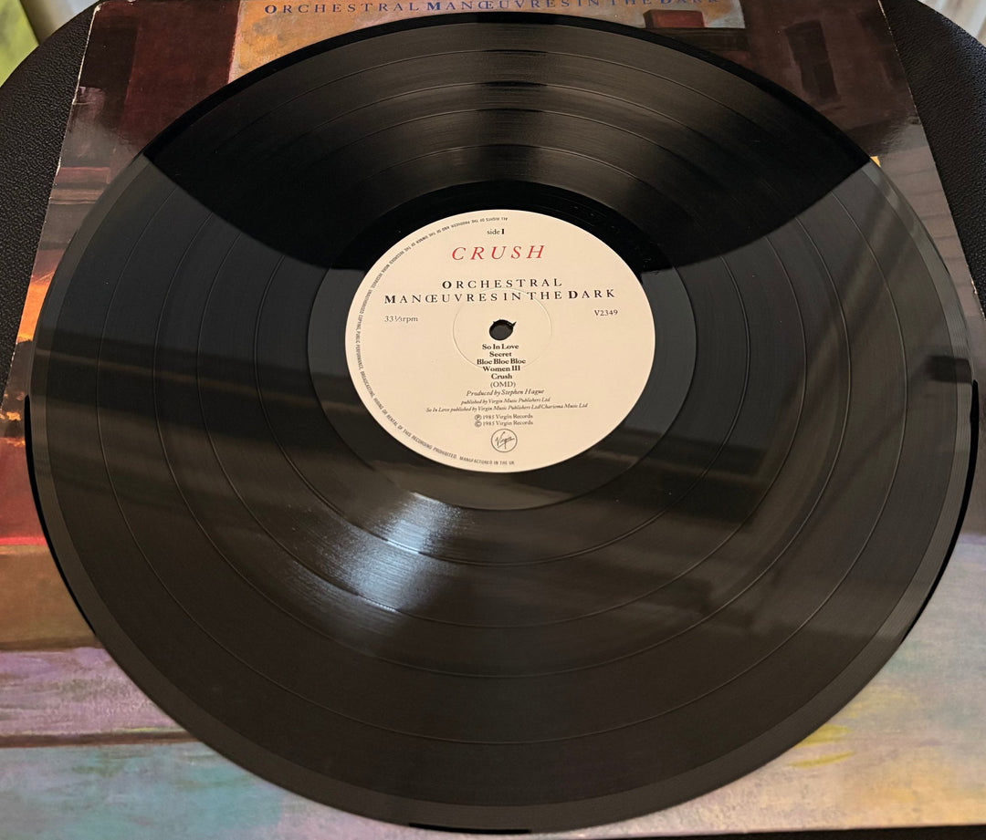 Orchestral Manoeuvres In The Dark Crush Vinyl - Good - Think Vintage ltd