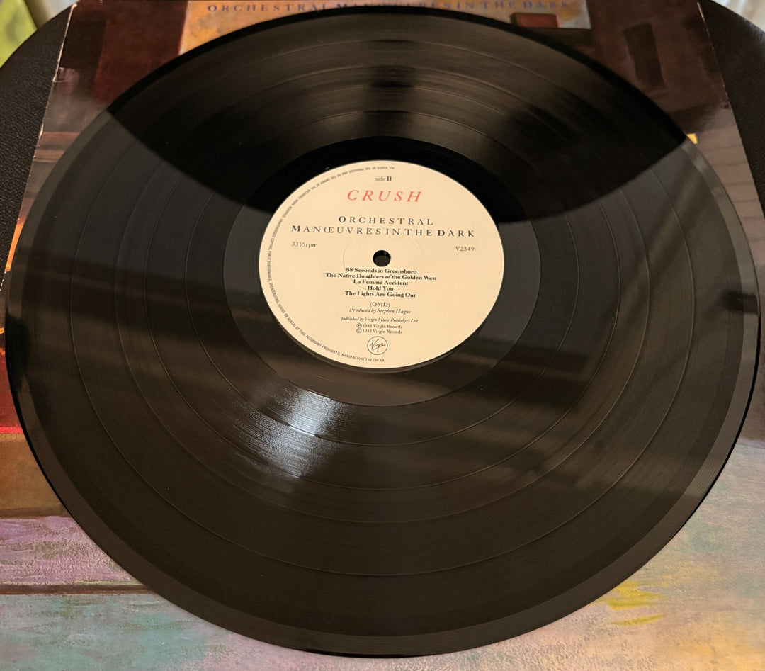 Orchestral Manoeuvres In The Dark Crush Vinyl - Good - Think Vintage ltd