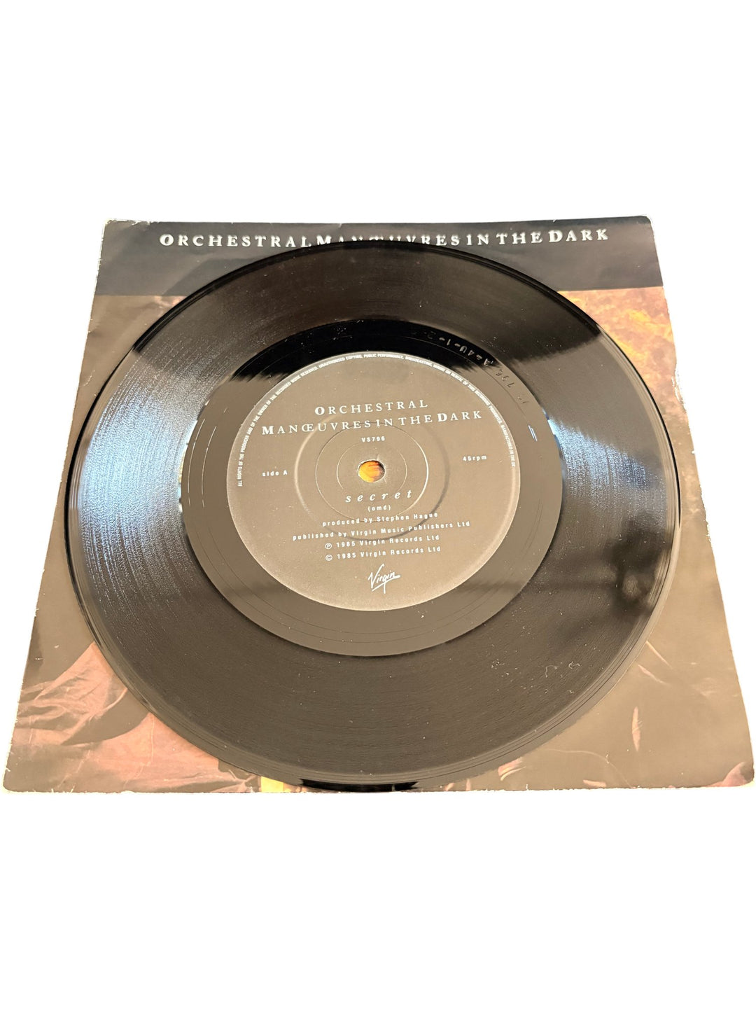 Orchestral Manoeuvres in the Dark Secret Vinyl - Fair - Think Vintage ltd