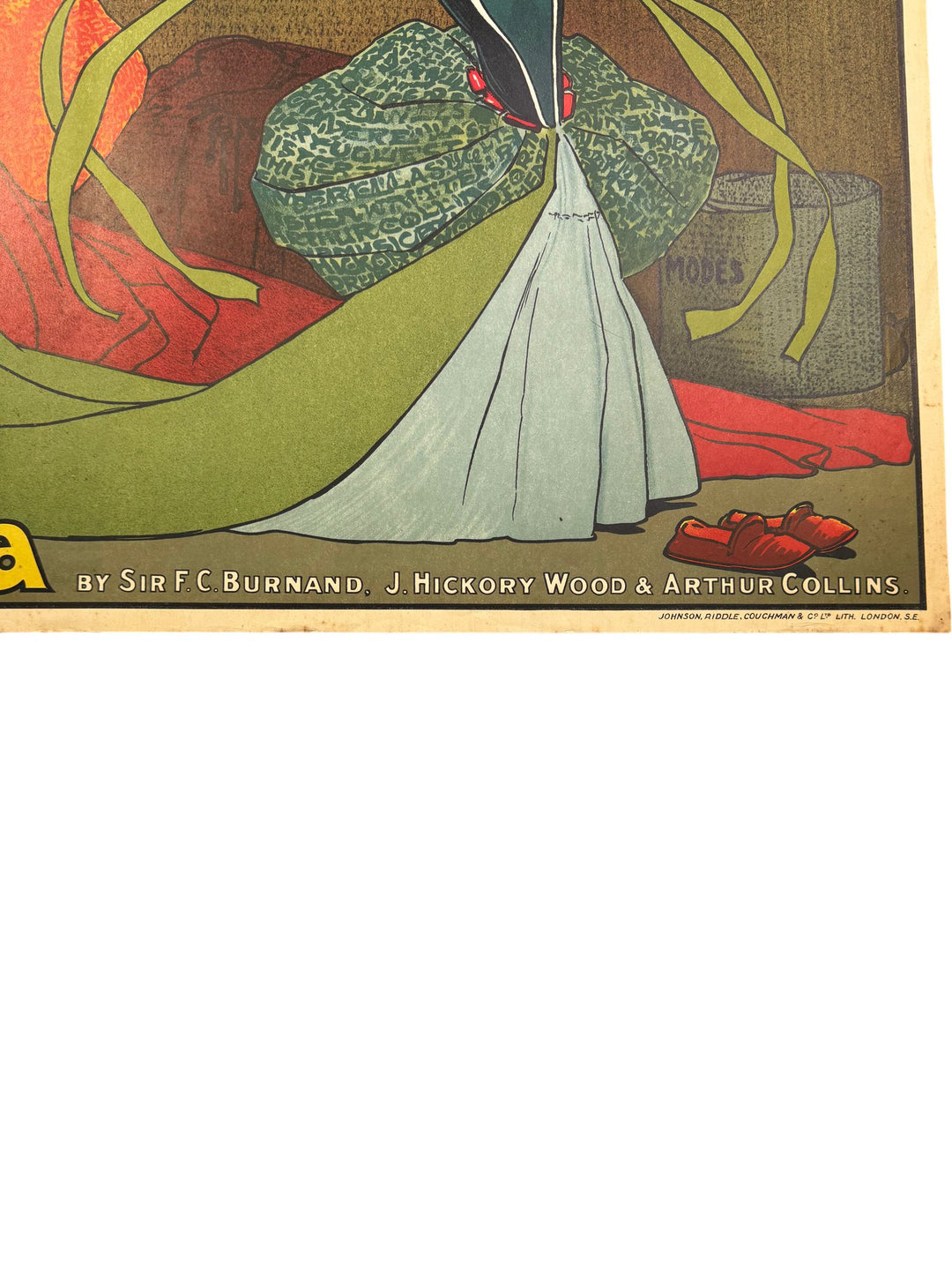 Original 1905 Drury Lane Pantomime Cinderella Poster - Think Vintage ltd