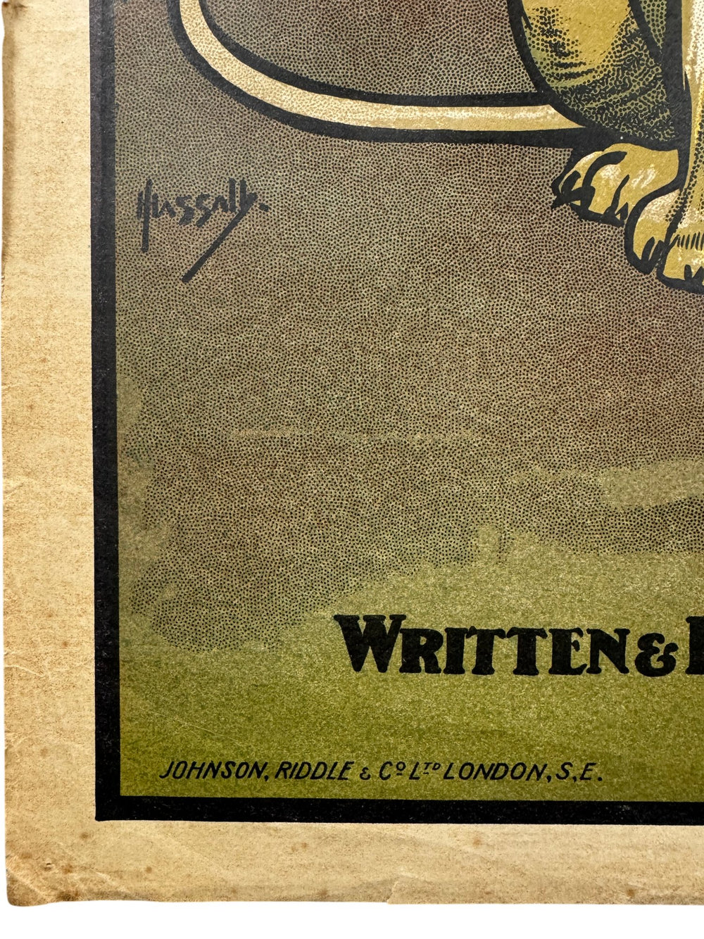 Original 1907 Drury Lane Pantomime Poster The Babes In The Wood - Think Vintage ltd