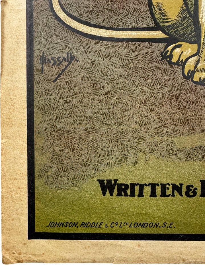 Original 1907 Drury Lane Pantomime Poster The Babes In The Wood - Think Vintage ltd