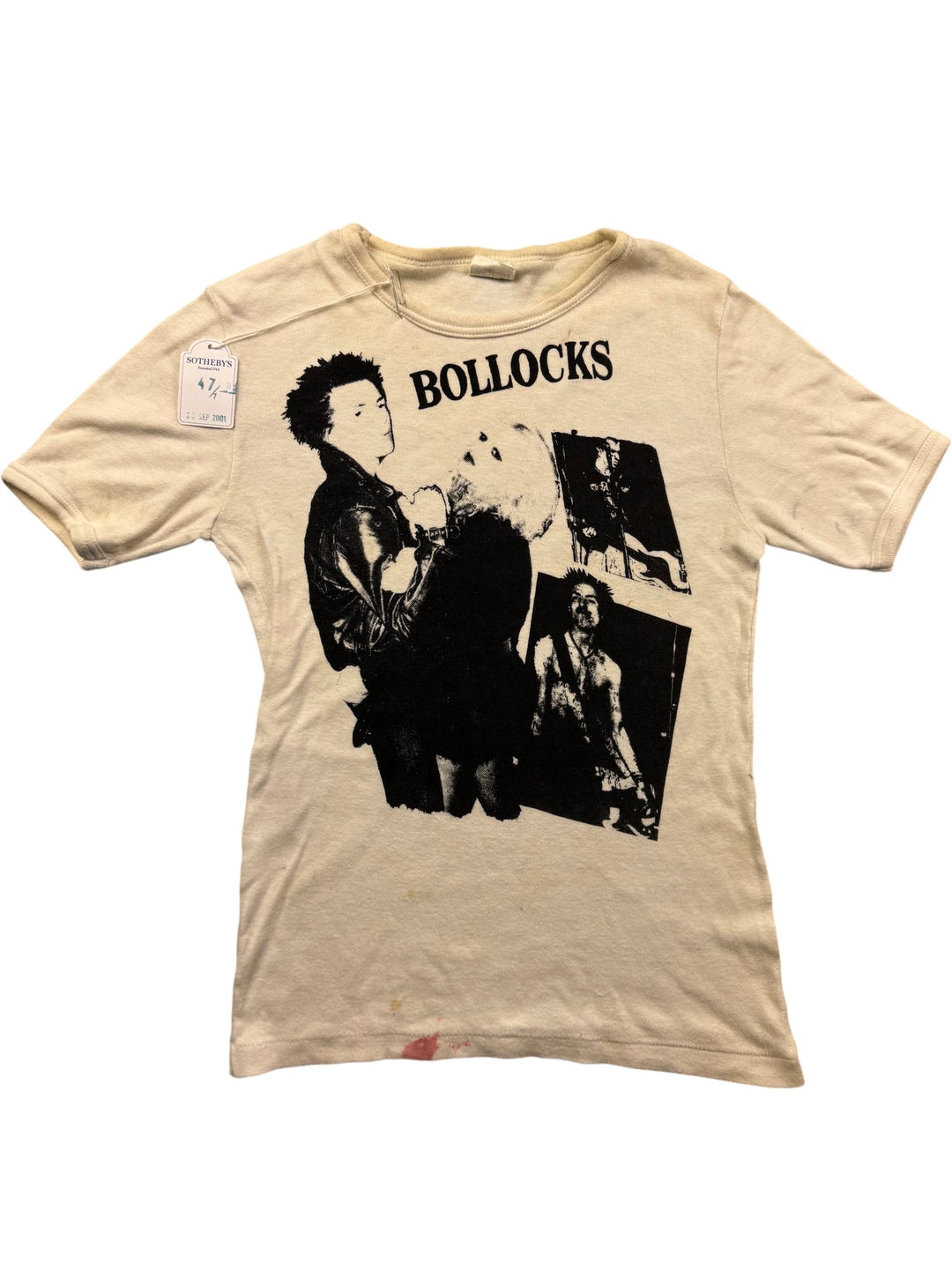 Original 1970s Sex Pistols 'Bollocks' Graphic T-Shirt - Think Vintage Online Ltd