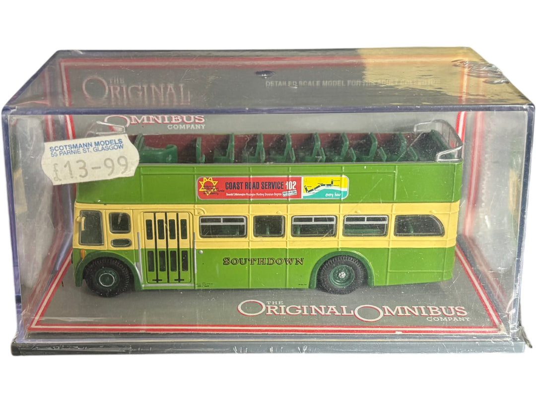 Original Omnibus Model Bus Southdown Coast Service 102 Detailed Replica - Think Vintage ltd