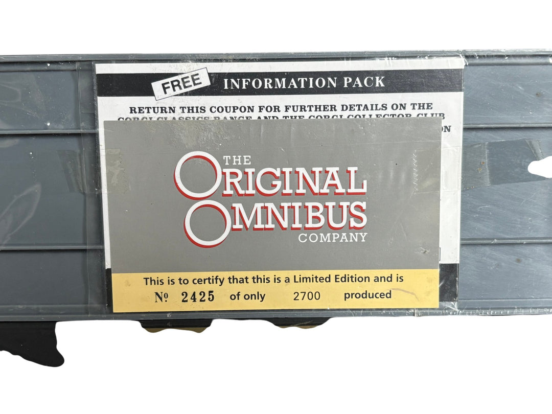 Original Omnibus Sunbeam S7 Trolleybus Limited Edition Model - Think Vintage