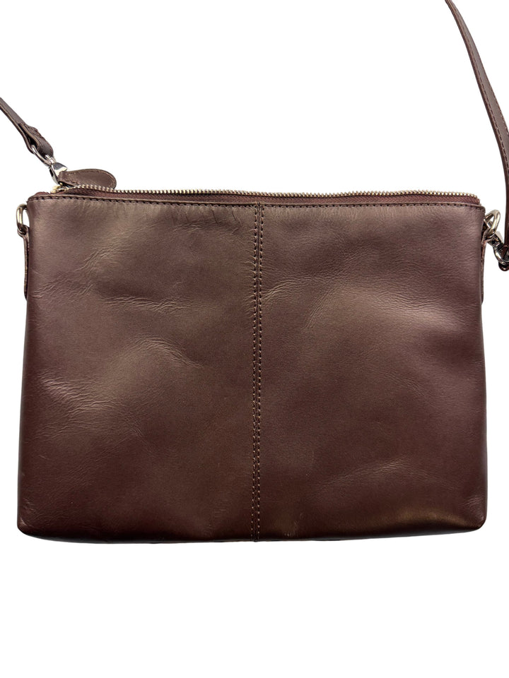 Osprey Chevron Print Clutch Bag - Think Vintage