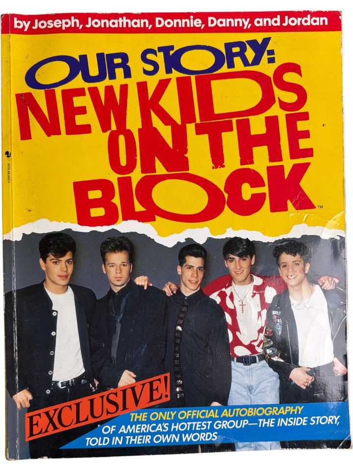 Our Story New Kids On The Block Official Autobiography - Think Vintage ltd