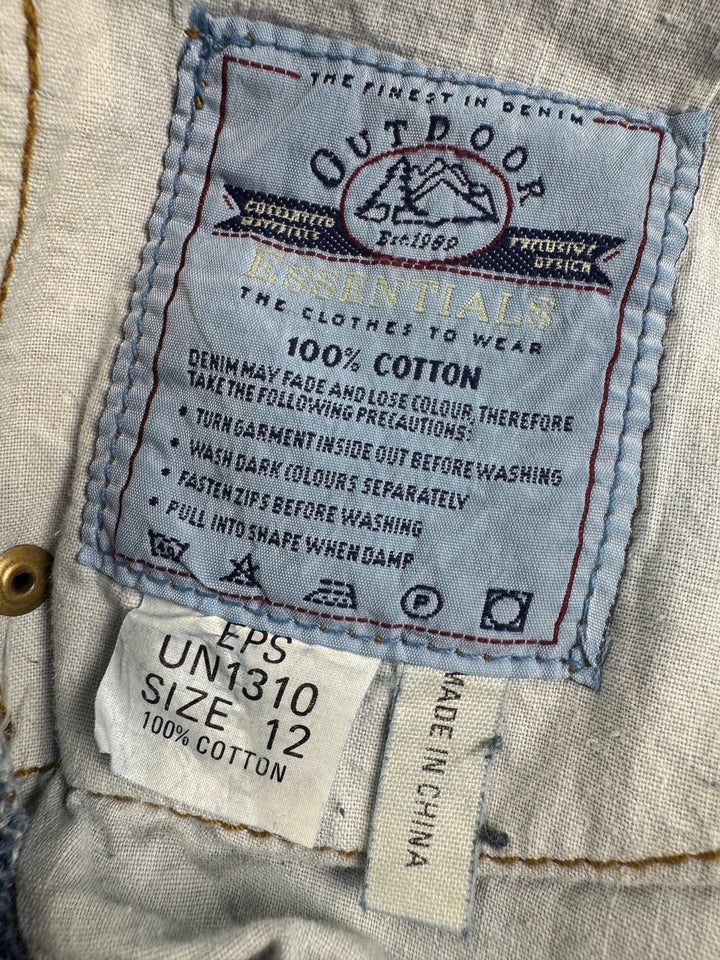 Outdoor Essentials Denim Skirt - W29 - Think Vintage ltd