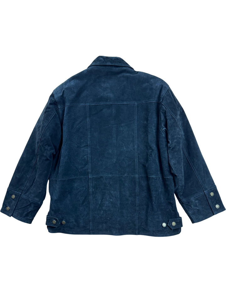 Outer Edge Suede Jacket - M - Think Vintage ltd