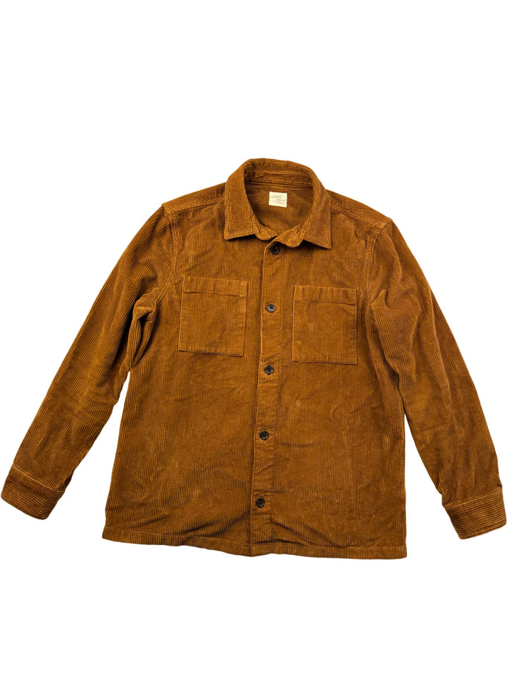 Overshirt Brown Corduroy - XL - Think Vintage Online Ltd