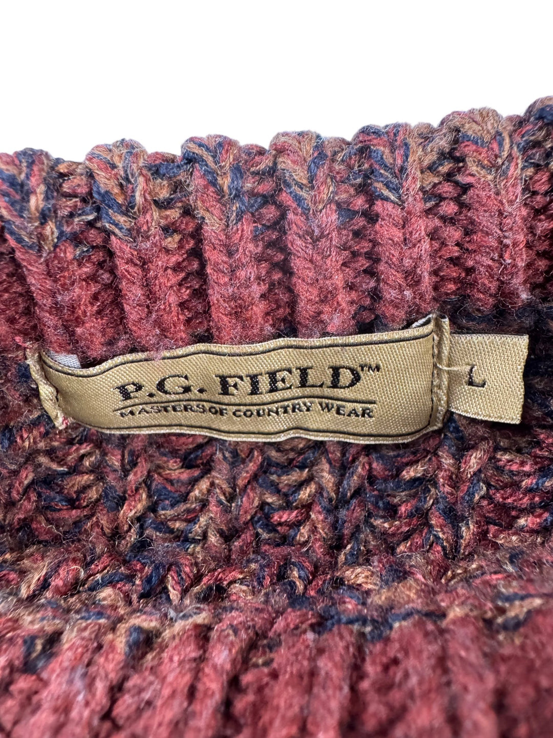 P.C. Field Knit Sweater - L - Think Vintage ltd