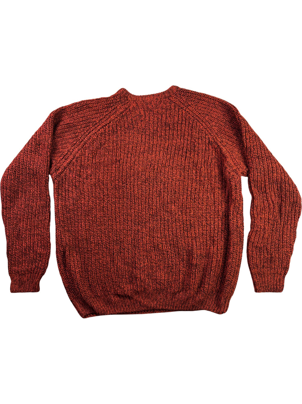 P.G. Field Red Knit Sweater - L - Think Vintage ltd