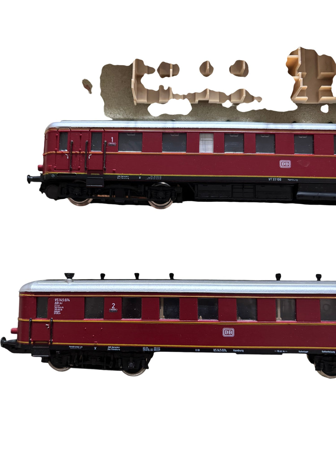 PIKO HO Scale Triebwagenzug BR185 BR195 Model Train - Think Vintage ltd