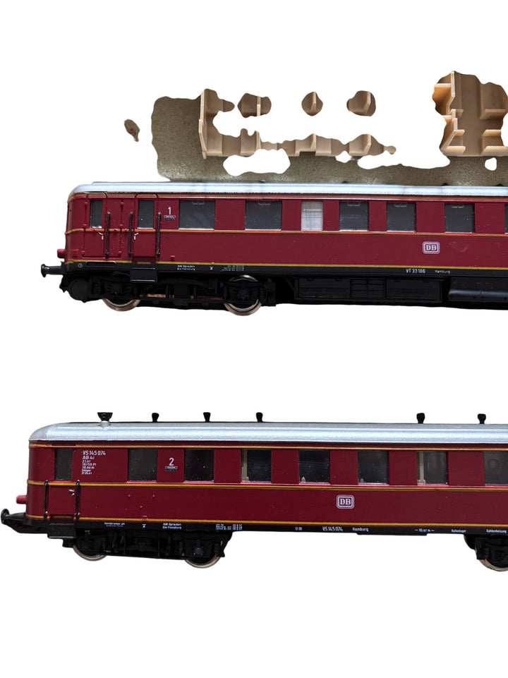 PIKO HO Scale Triebwagenzug BR185 BR195 Model Train - Think Vintage ltd