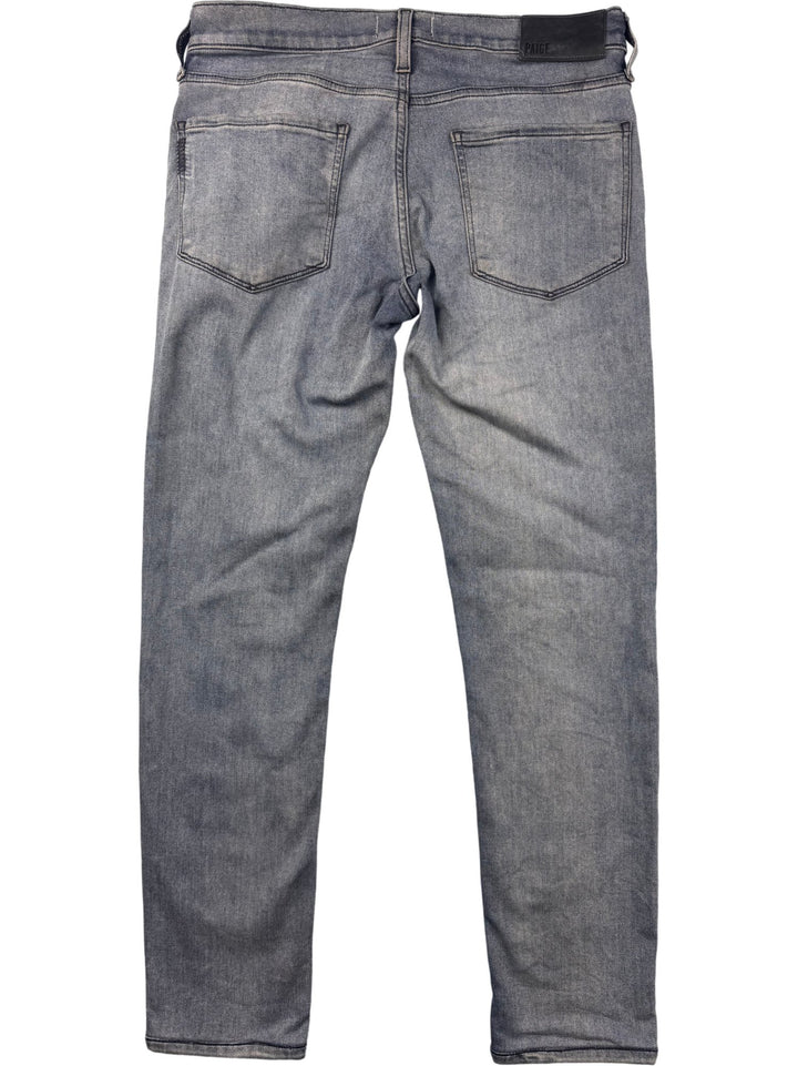 Paige Medium Wash Denim Jeans - W31 - Think Vintage ltd