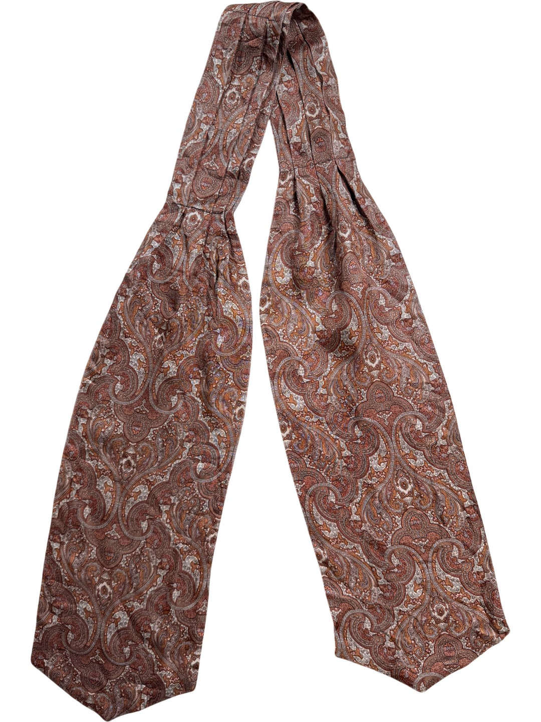 Paisley Patterned Cravat Scarf - Think Vintage ltd
