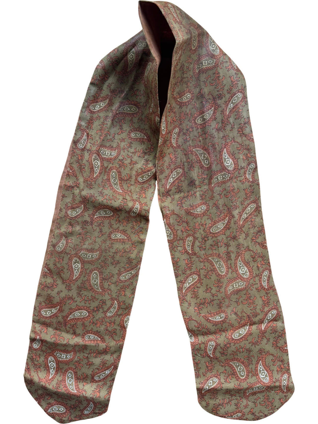 Paisley Silk Necktie - Think Vintage ltd