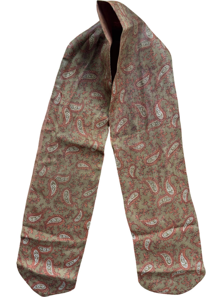 Paisley Silk Necktie - Think Vintage ltd