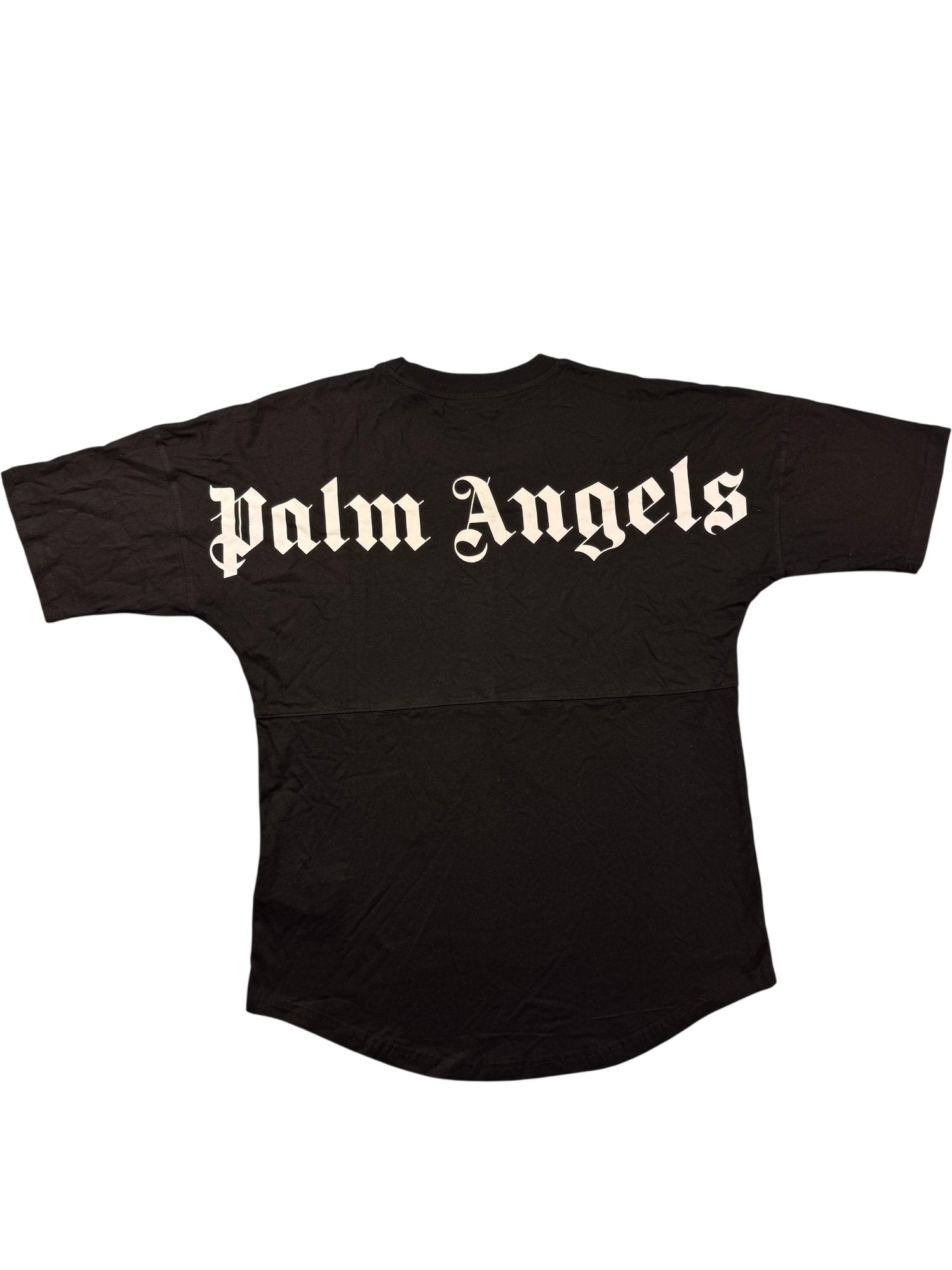 Palm Angels Black Logo Oversized T-Shirt - L/XL - Think Vintage ltd