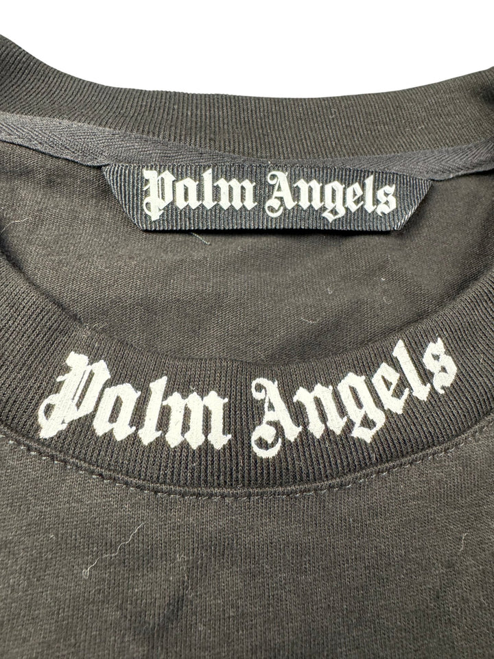 Palm Angels Black Logo Oversized T-Shirt - L/XL - Think Vintage ltd