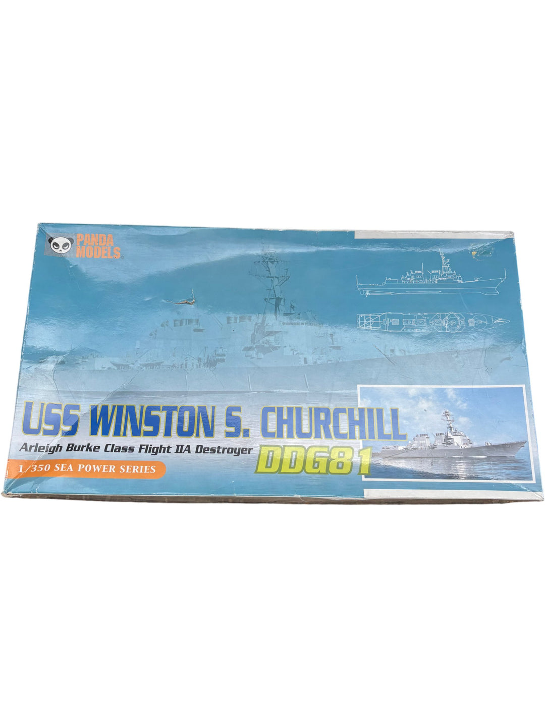 Panda Models USS Winston S. Churchill DDG81 Model Kit - Think Vintage