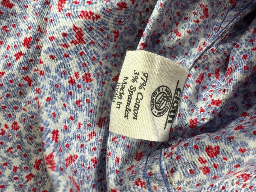 Paperdenim & Cloth Floral Short Sleeve Shirt - XL - Think Vintage Online Ltd