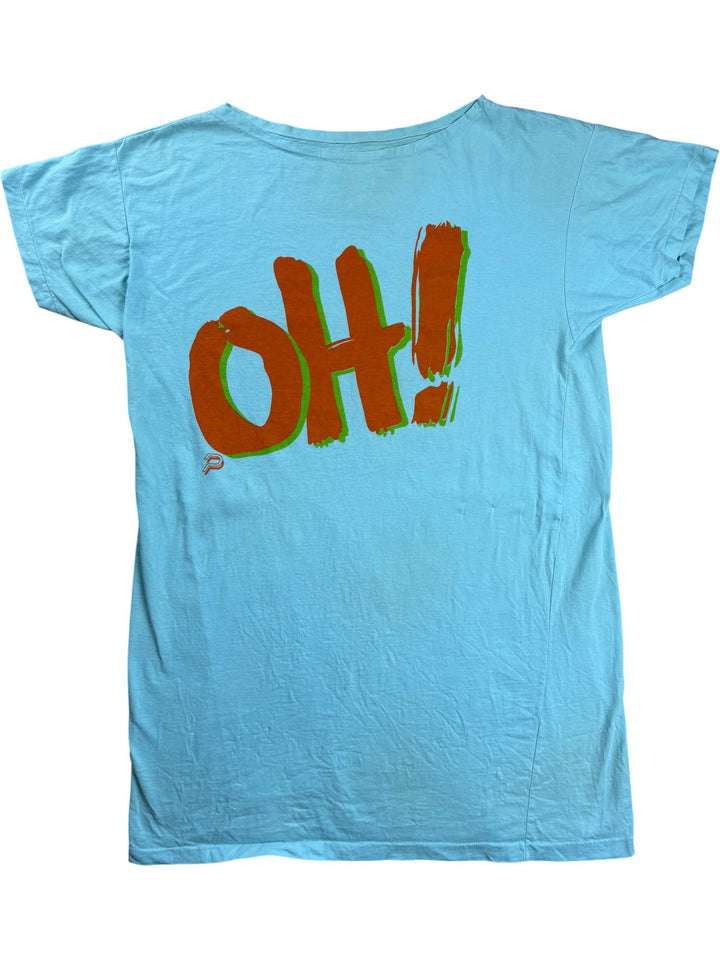 Parrot Graphic Print T-Shirt - M - Think Vintage ltd
