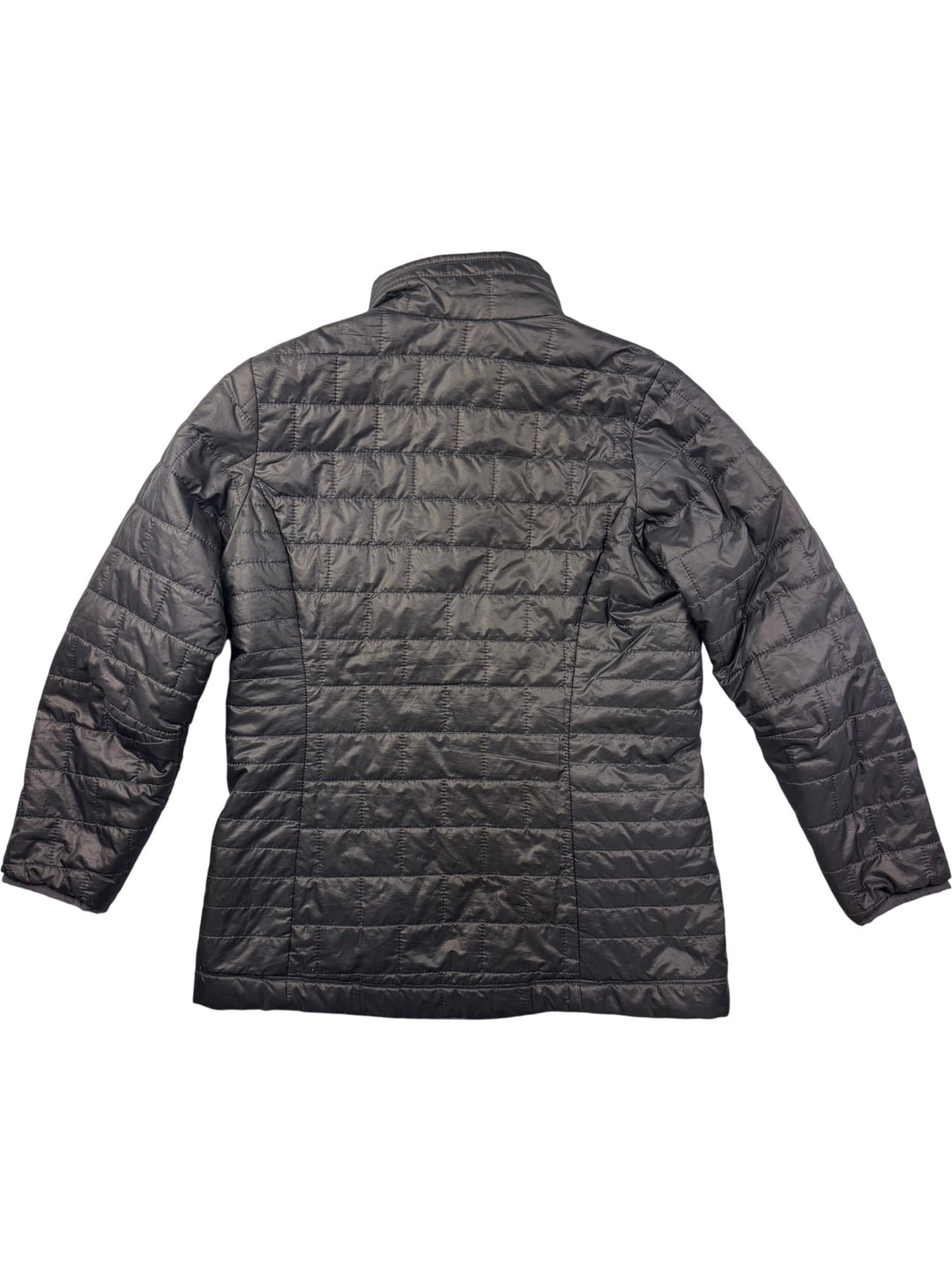 Patagonia Black Quilted Jacket - M - Think Vintage ltd