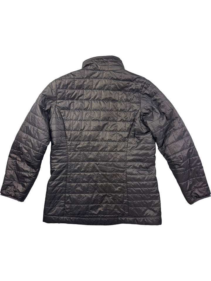 Patagonia Black Quilted Jacket - M - Think Vintage ltd
