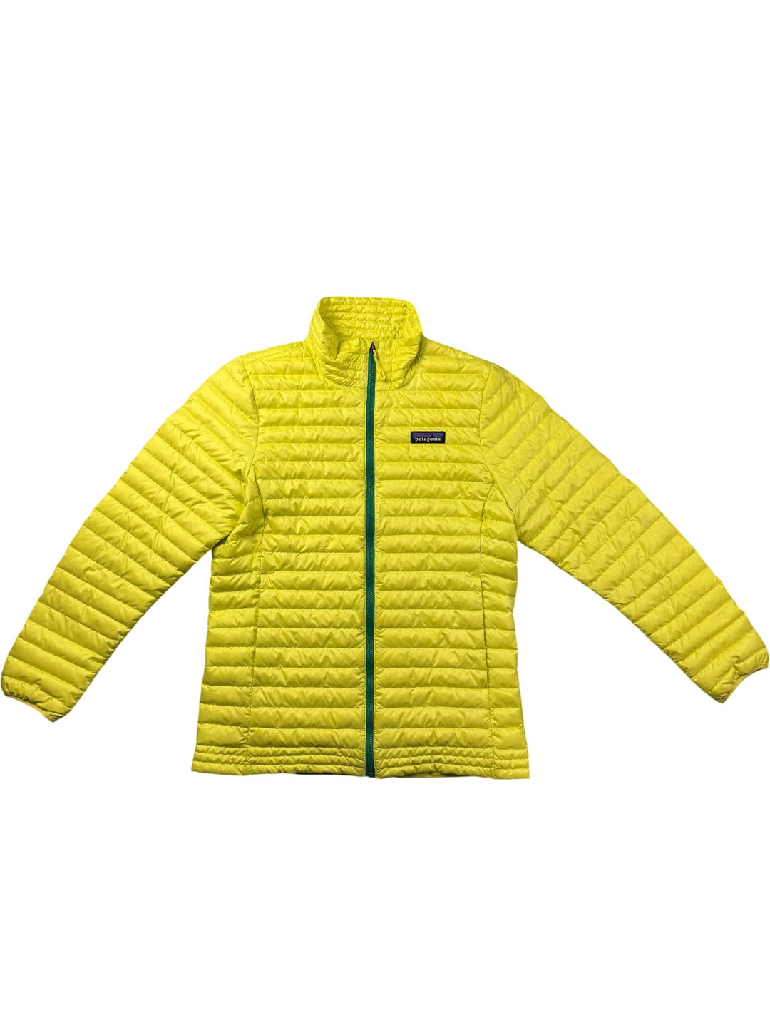 Patagonia Yellow Puffer Jacket - S - Think Vintage ltd