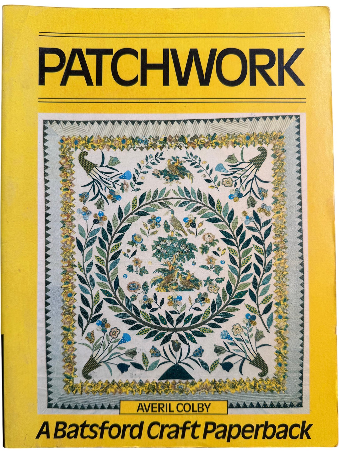Patchwork Craft Paperback by Averil Colby - Think Vintage ltd