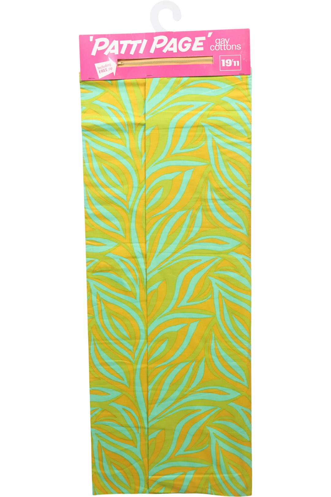 Patti Page Dressmaking Fabric Deadstock Material - Think Vintage ltd