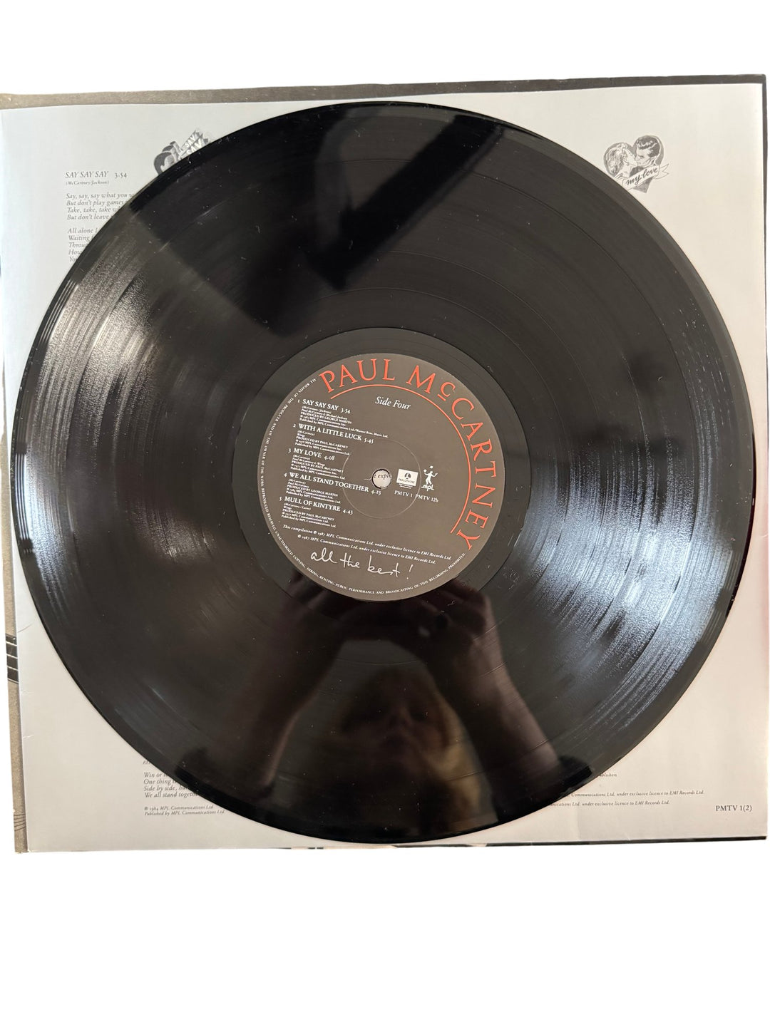 Paul McCartney All The Best Vinyl Record - Good - Think Vintage ltd