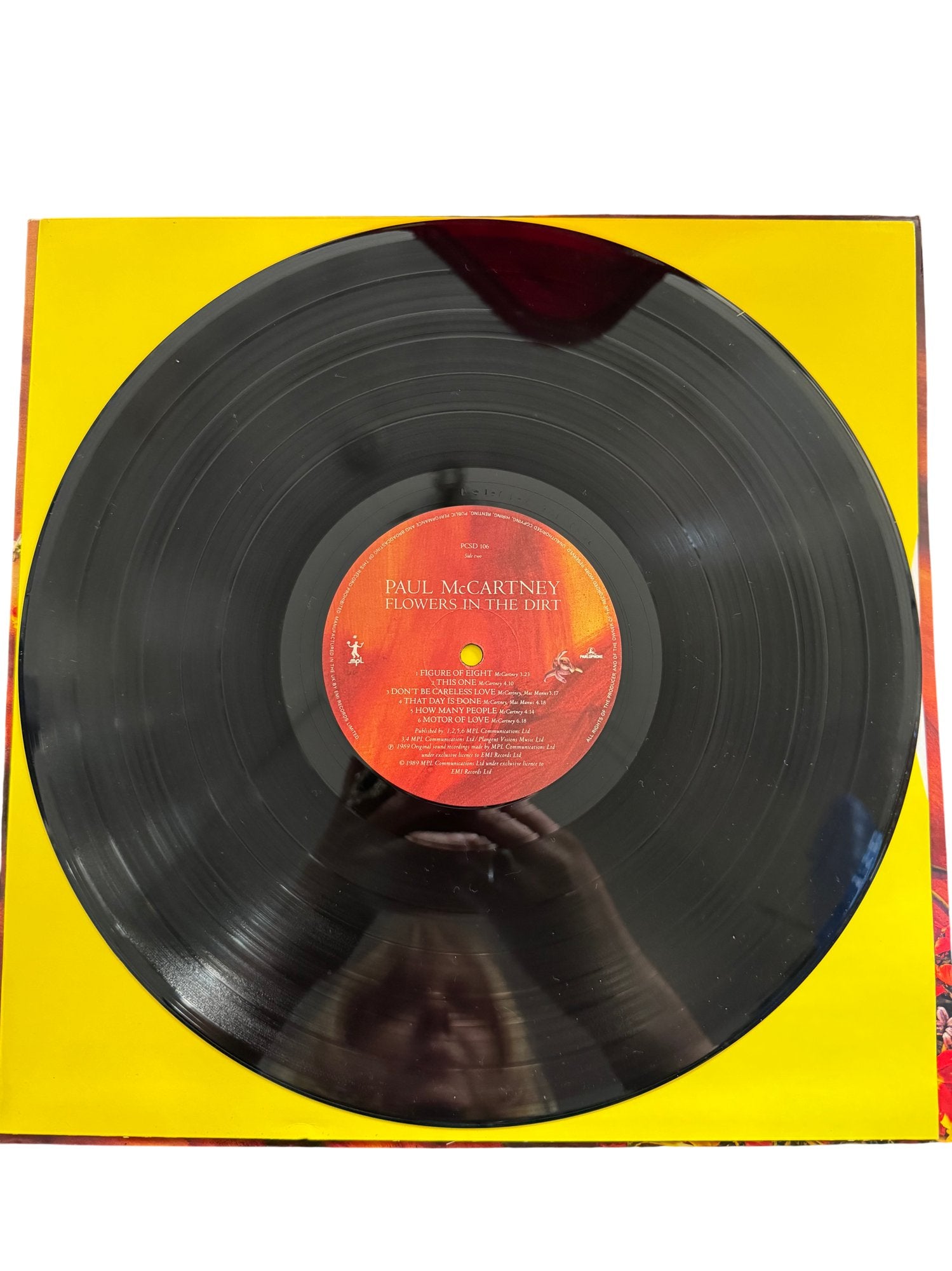 Paul McCartney Flowers In The Dirt Vinyl Record - Good
