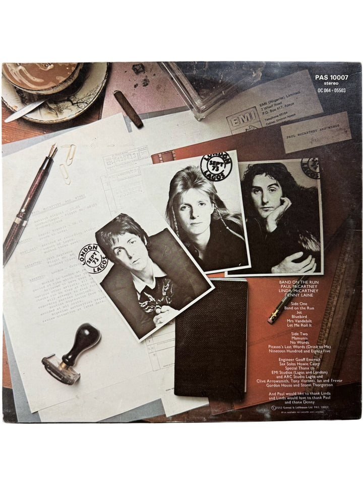 Paul McCartney and Wings Band On The Run Vinyl - Fair