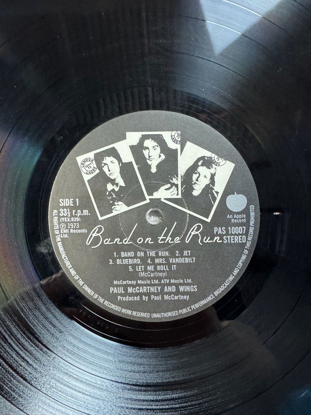 Paul McCartney and Wings Band On The Run Vinyl - Fair