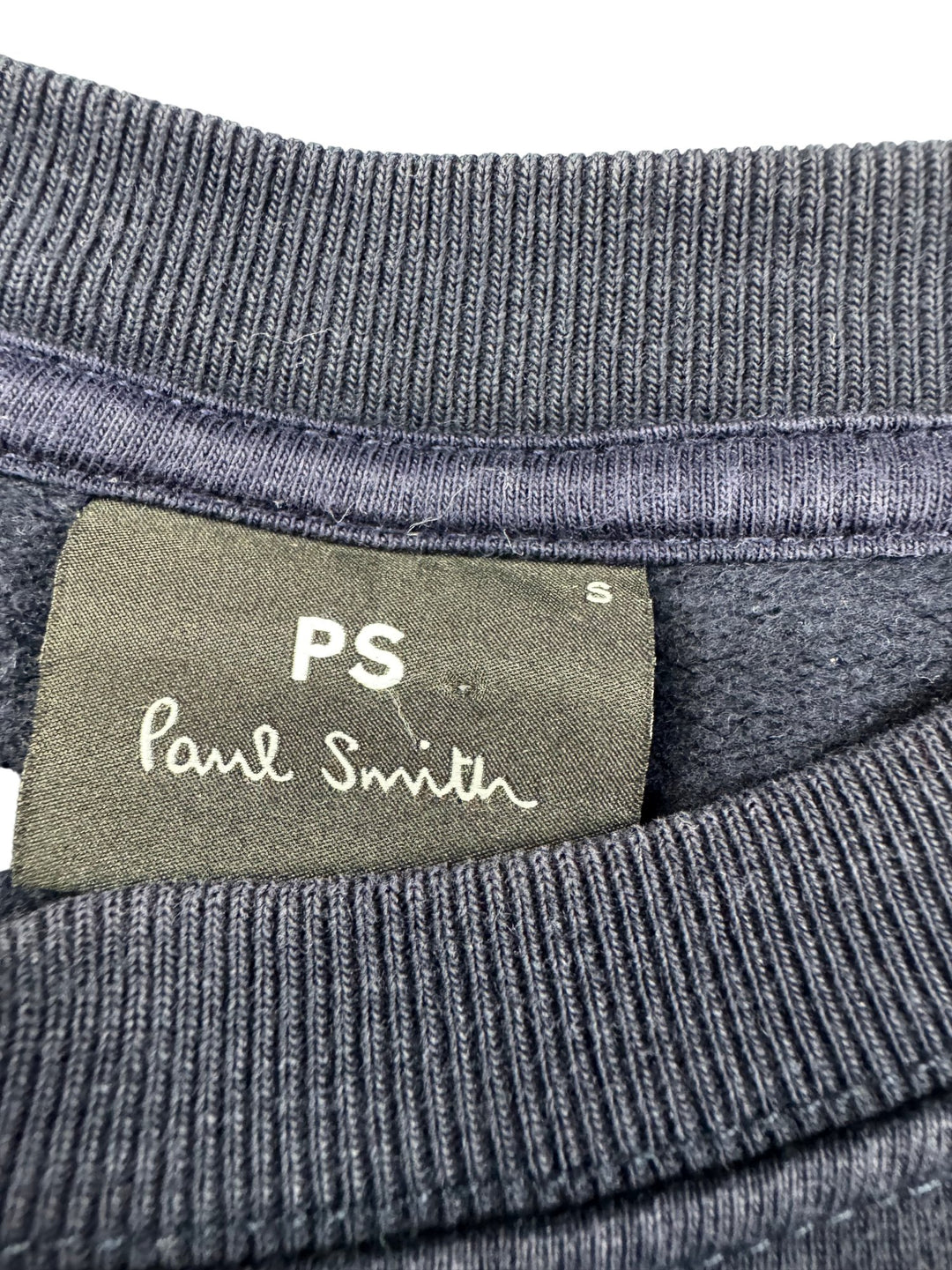 Paul Smith Navy Sweatshirt - S - Think Vintage ltd