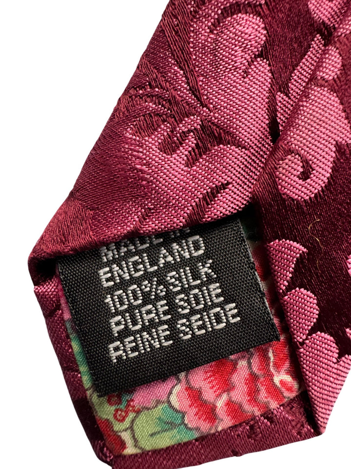Paul Smith Silk Floral Necktie - Think Vintage Online Ltd